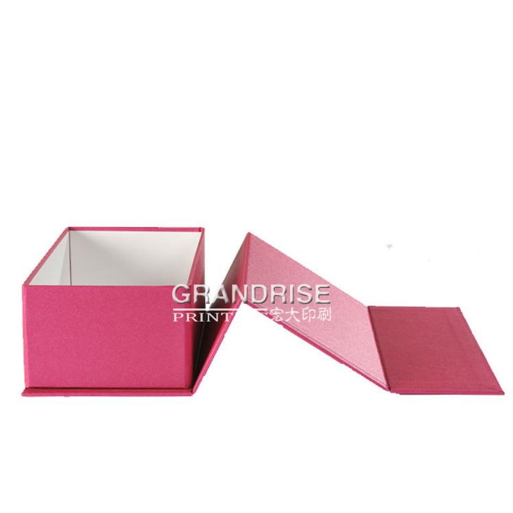 粉紅折疊包裝盒